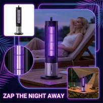 Portable USB Mosquito Killer Lamp Electric Insect Trap Outdoor Use UV Light Mosquito Zapper Desktop Mosquito Repellent Device one size juoda