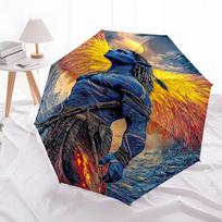 Avatar Inspired Automatic Opening/Closing Umbrella with Foldable Design and 8 Bone Frame Perfect Gift for Fans, Travelers, and Daily Use0162