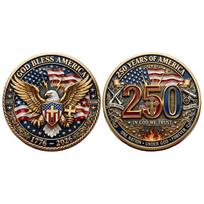 Commemorative Coin United States 250th Anniversary Collector Edition Metal Coin Eagle Design Limited Edition