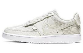 Nike Wmns Court Vision Low Premium 'Stacked Swoosh - Sail' 38
