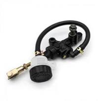 For Yamaha XT600E 1990-1994 Alloy CNC Motorcycle Rear Brake Master Cylinder Pump juoda
