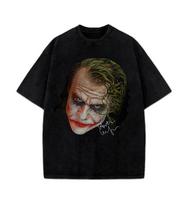 BatUnisex The Dark Knight Joker Heath Ledger Vintage Style Unisex TShirt 2XL