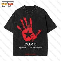 Rage Against Rock Band The Machine Vintage Oversized TShirt Size M L Xl Xl Xl OX S