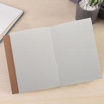 Portable Sketch Book Blank Pages Thick Paper Art Drawing Book for Students Sketching Painting Creative Writing Travel Journal 21X14.2X2.3CM