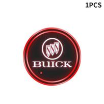 1/2Pcs 7 Color LED Car Cup Holder Light Luminous Coaster Water Cup Pad For Buick Envision LaCrosse 2017-2019 ENCORE Accessories