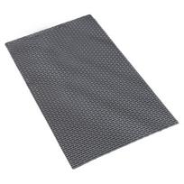 Greitai džiūstantis neslystantis dušo kilimėlis su išleidimo angomis PVC vonios kilimėlis dušo grindų kilimėlis vonios reikmenys 40x60cm pilka
