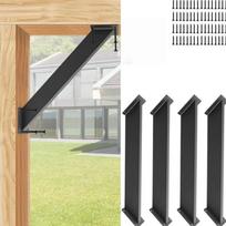 2Pcs 45 Degree Angles Metal Gazebo Support Brackets Adjustable Brace Rod For Enhances Stability And Wind Resistance M4YD China Mainland