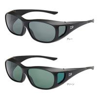 DAIWA Polarized Overglasses Gray Fishing Sunglasses DO-8422 pilka spalva