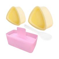 Sushi Mold Kit Rectangle Sushi & Rice Press Mold For Bento, Onigiri, Kids Meal Prep DIY Japanese Rice Cake & Baby Food Tools