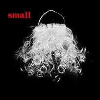 Santa Claus Beard Wig Full Set Fancy Dress up White Beard Wigs Role Play Hair Christmas Halloween New Year Decoration