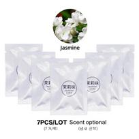 7Pcs Car Air Freshener Refill Set - Solid Scent Pads For Vent Clips, Fragrance Replacement Accessories Amagi jazminas