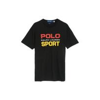 Polo Ralph Lauren Ss23 Letter Logo Printed Crew Neck Short Sleeve T-Shirt Men Tops Black 710880632-005 S