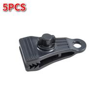 10PCS Heavy Duty Tarp Clips - Windproof Lock Clamps for Canopy/Tent/Pool Cover, Grip Camping Fasteners w/Carabiner