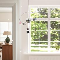 Mini Disco Balls Hangable Hangable Window Decoration With Disco Ball And Reflective Stars Spiral Sun Catcher Handmade For Home China Mainland
