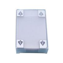 54Pcs/Set Clear Poker Cards Waterproof PVC Transparent Card Deck Kids Adults Family Night Multi-player Interactive Classical Card Board Game Sets