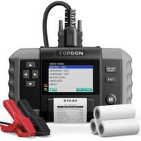 Battery Tester - Bt600 - 12V/24V - Car Analyzer - Built-in Printer balta