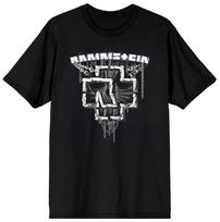 Rammstein inketten 100% medvilnės marškinėliai Vyriški marškinėliai Viršus 2XL