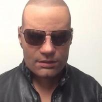 Plikos galvos kaukė Helovinas lateksas gražus vyras, graži moteris, jaunas vyras, moteris, senyvas žmogus, vaikas, realistiška personažo kaukė galvos apdangalas Handsome bald guy