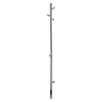Wobbee CHESTER elektrinė rankšluosčių kabykla 150x14cm braižytas nerūdijantis plienas, inox spalva