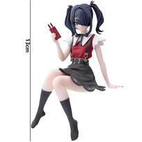 Needy Anime Girl Overdose Figures Cute Rain Action Figures Beautiful Girl Model Pvc Figurine Collection Desktop Birthday Gifts