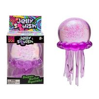 Needoh patvirtinta Fuzz Ball Jellyfish Squishy serija Tinka žmonėms, patiriantiems spaudimą, stresą Malšinantis atsipalaiduojantis spaudomas žaislas