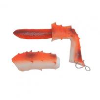Easing Stress Toy Stretchy Crab Leg Squeeze Toy Stress Easing Fidget Pendant Keychain Soft Elastic Decompression Gadget