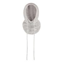 Womens/Ladies Miraan Logo Knitted Balaclava One Size pilka