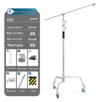 Stainless Steel Photography Magic Leg Light Stand Kit