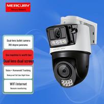 Mercury 8MP Dual-Lens Outdoor Security Camera (CN version) 128GB Memory Card