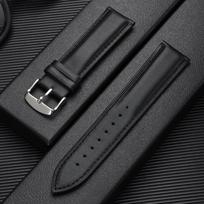 12/13/14/15/16/1718/19/20/21/22/23/24mm Universal Replacement Wristwatch Band Black Brown Ultra-thin Watch Strap for Men Women 12mm
