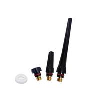 TIG Welding Torch Consumables Cup Gas Lens and Collet Gasket Back Cap Kit for WP 9 20 25 T32 1/16 3/32 1/8 17pcs