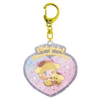 K Company Oshi no Ko x Sanrio Characters Acrylic Keychain MEMcho Pompompurin H73 x W70 x D3mm OSAC-AK-MEM