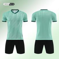 New High Quality Soccer Uniform Set Student Game Training Uniform Kids Adult Sports Quick Dry Jersey Customization 4XS