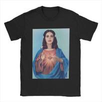 Lana Del Rey Angel Men's T Shirts Vintage Tee Shirt Short Sleeve Round Collar T-Shirts 100% Cotton Original Tops S įvairiaspalvis