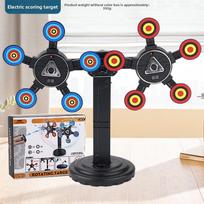 Plastic Shooting Target With Automatic Reload And Rotating Design For Children Playtime