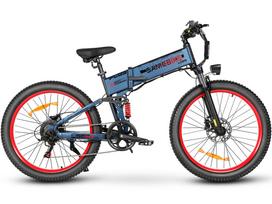 SAMEBIKE LO26 Plus 1000W galingas sulankstomas elektrinis dviratis