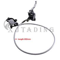 2 Stroke 47 49cc Motorcycle pocket bike Brake Front Rear Left Right Pump Master Cylinder Hydraulic Brake Hose Line Brake Caliper Front