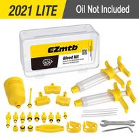 Ezmtb Bicycle Hydraulic Disc Brake Oil Bleed Kit Tools For SHIMANO, SRAM, Avid, MAGURA Series MTB Road Bike Brake Repair Tool 2021LITE