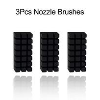 3/6Pcs High Temperature Resistant Silicone Sock 3D Printer Nozzle Maintenance Silicone Cover Sock And Nozzle Brushes Set