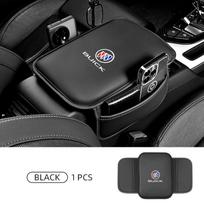 PU Leather Car Armrest Cushion With Storage Bag Auto Accessories For Buick LaCrosse enclave royaum Park Avenue Envista GL8 GL6 juoda