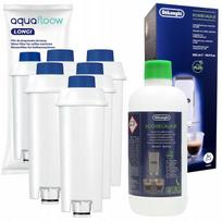 Odkamieniacz Do Ekspresu Delonghi + 5X Aquafloow Filtr Do Ekspresu Delonghi
