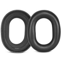 1 pora Pakeičiamos ausinių ausų pagalvėlės Baltyminės odos kempinės putplasčio ausinių pagalvėlės Poly Plantronics Voyager Surround 80 UC juoda