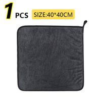 40*60/40Cm Car Wash Towel 600Gsm Microfiber Double-Sided Ultra Absorbent Car Wash Cloth Cleaning Drying Towel Washing Accessorie