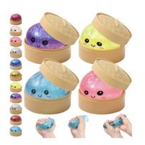 Stress Relief Dumpling Squishy Sparkle Mystery Box, Multicolor Squeeze Toy