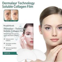 Revitalizing Collagen Eye Patches - Anti-Wrinkle, Firming & Brightening Treatment with Hyaluronic Acid & Hexapeptide - Moisturizing, Refreshing, 10pcs