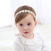 Soft Cute Lace Headband Korean Newborn Elastic Turban Skin Friendly Princess Baby Headband Baby's Photo