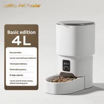 4L Automatic Pet Feeder WiFi Enabled Intelligent Cat And Dog Food Dispenser Smart Pet Feeder with Button Control (as the picture,L&4L)