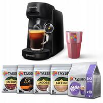 Ekspres Kapsułkowy Bosch Tassimo Finesse Czarny +56 Kaw + Kubek Gratis!