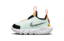Nike Flex Runner 2 TD 'Barely Green Laser Orange' 27