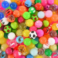 10/20Pcs Bouncing Ball Toys Kids Party Favors Birthday Gift for Guests Jumping Rubber Ball Pinata Goody Bag Fillers Treat Reward 10pcs
